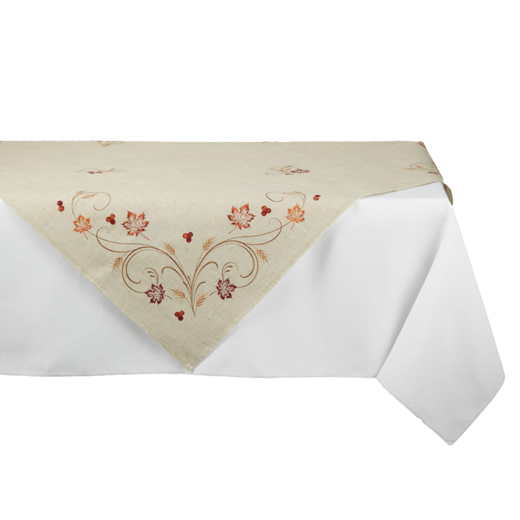 DII® 40" Autumn Wheat Table Topper